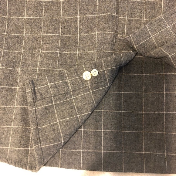 GOODFELLOW Shirts Men's L/XL Gray Yellow Multicolor Button Down Striped Bundle - Picture 8 of 16